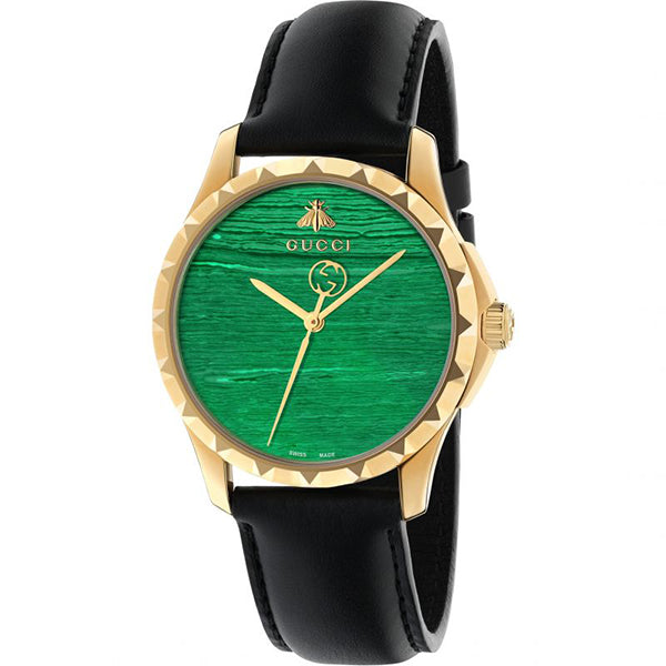 Gold gucci hotsell watch mens