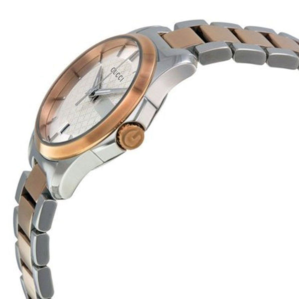 Gucci G Timeless Two tone Stainless Steel Silver Dial Quartz Watch for Dreams Pakistan