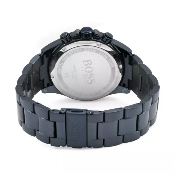 Hero Watch HUGO BOSS Hero Sport Lux Blue Stainless Steel Blue Dial Chronograph Qu ...