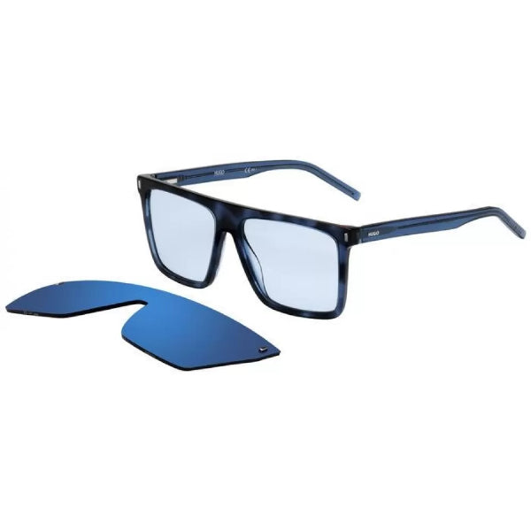 Hugo Boss Square Frame Sunglasses + Clip On - 1112/Cs Phwqt 145