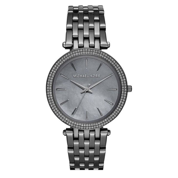 Michael Kors Darci Grey Stainless Steel Grey Dial Quartz Watch for Ladies - MK-3433