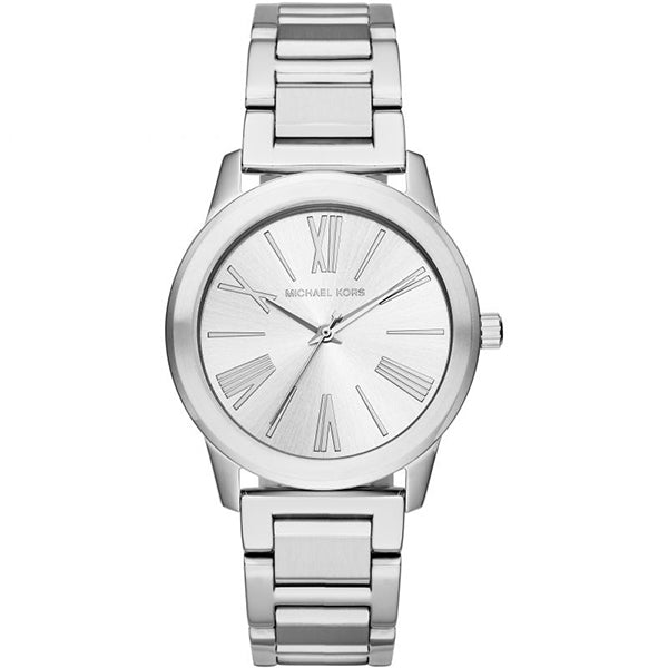 Michael Kors Hartman Silver Stainless Steel Silver Dial Quartz Watch for Ladies - MK-3489