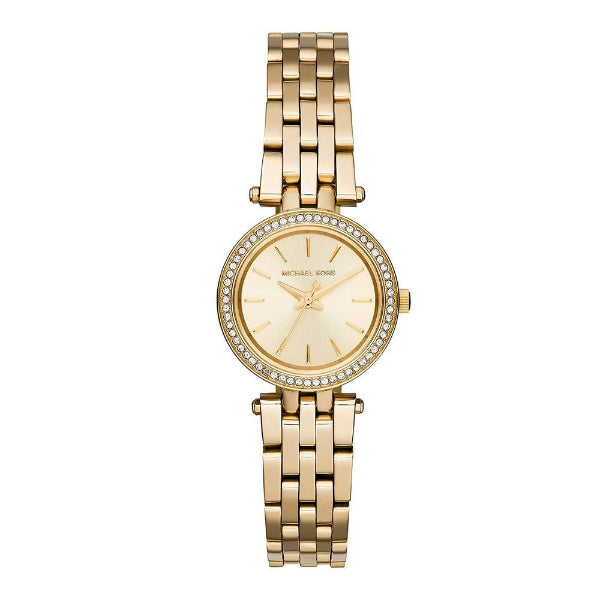 Michael Kors Darci Gold Stainless Steel Dial Quartz Watch for Ladies - MK-3295