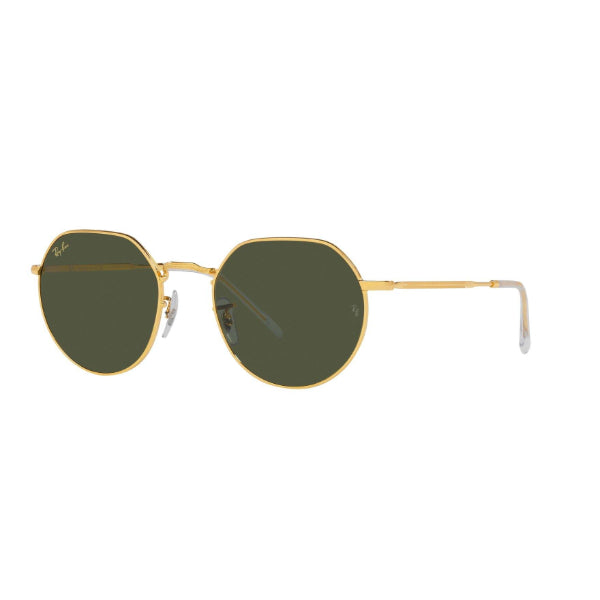 Ray-Ban Jack Polished Gold Sunglasses - Rb3565 919631 53