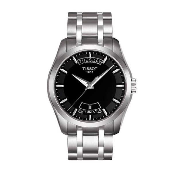 Tissot Tissot Couturier Silver Stainless Steel Black Dial