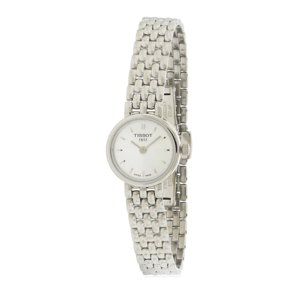 Tissot T-Trend Silver Stainless Steel Silver Dial Quartz Watch for Ladies - T-0580091103100