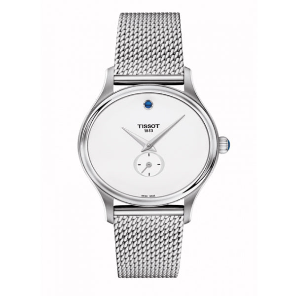 Tissot Bella Ora Silver Stainless Steel White Dial Quartz Watch for Ladies - T-1033101103100