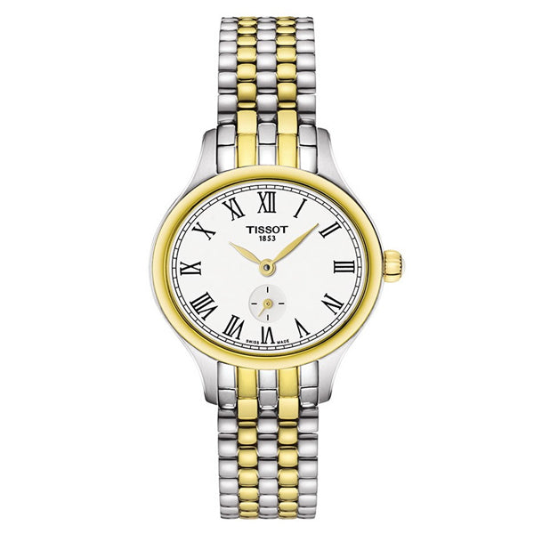 Tissot Bella Ora Two-tone Stainless Steel Silver Dial Quartz Watch for Ladies - T103.110.22.033.00