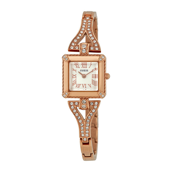 Guess Angelic Rose Gold Stainless Steel Rose gold Dial Quartz Watch for Ladies - W0137L3