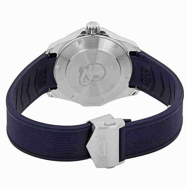 Tag Heuer Aquaracer Black Dial Black Rubber Strap Watch for Men - WAY111A.FT6151